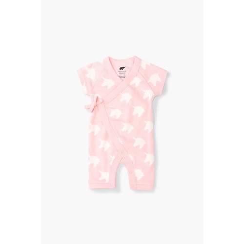Sweet Baby B Romper_Pink Winking Unicorn