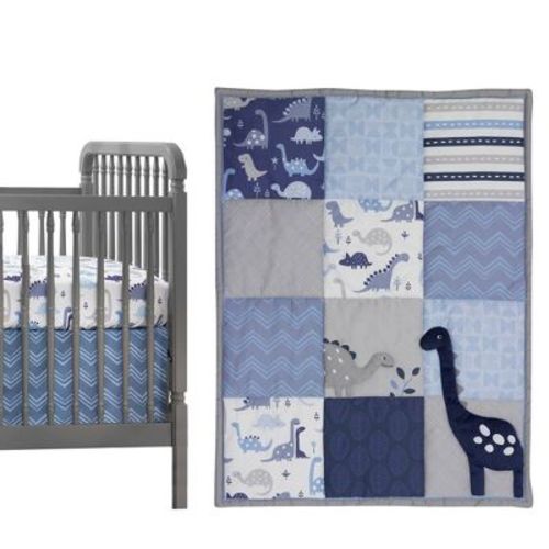 Bedtime Originals Roar Crib Bedding Set By Lambs & Ivy - 3pc