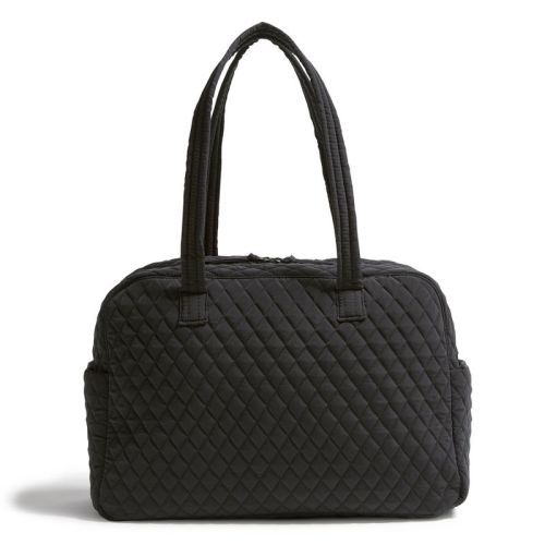 Vera Bradley Women's Outlet Microfiber Weekender Travel Bag Moonless Night