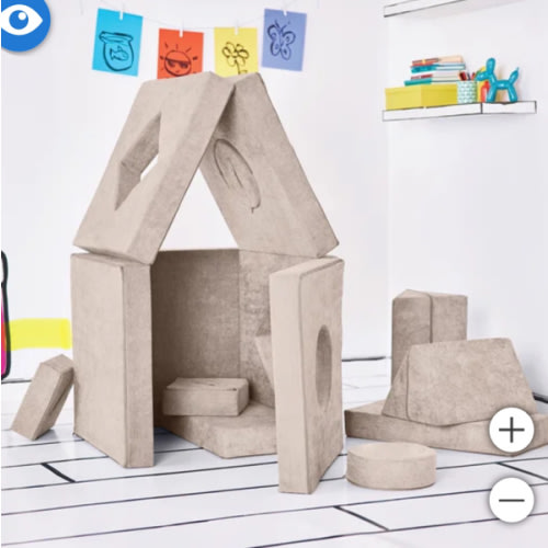 Yourigami Kids Convertible Play Fort