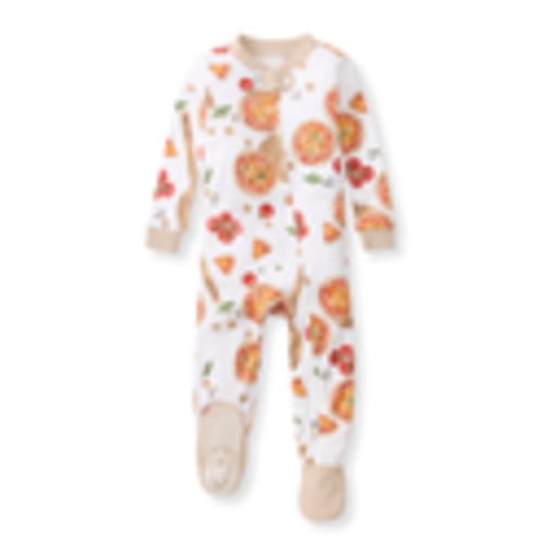Brick Oven Pizza Organic Cotton Sleeper – Burt's Bees Baby