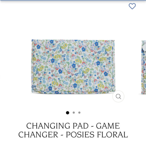 Changing Pad - Game Changer - Posies Floral