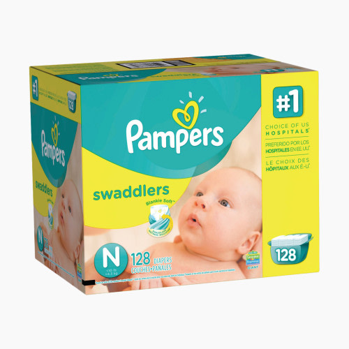 Pampers Swaddlers Diapers - Newborn (128 count)