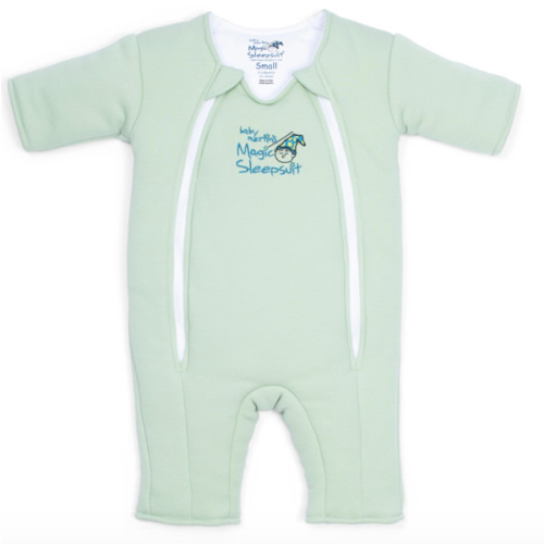 Sage Green Baby Merlin’s Magic Sleepsuit - Large