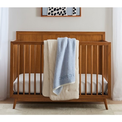 west elm x pbk Mid-Century 4-in-1 Convertible Crib
