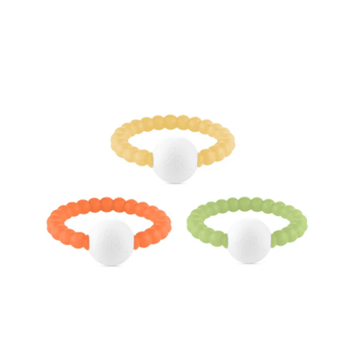 Cutie Teether Rattle--3 pack