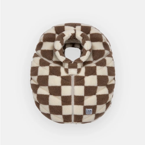 Car Seat Cocoon - Checker Berber