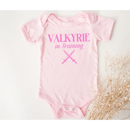 Valkyrie training ACOTAR Baby Bodysuit, Bookish Baby Shower gift idea for Booklover, Sarah J Maas Baby gift First Edition Climb the Mountain
