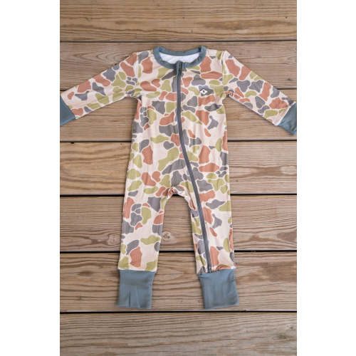 Baby Zip Up - Driftwood Camo