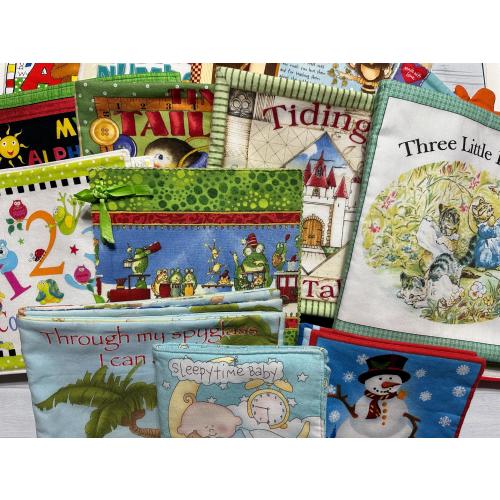 Soft Cloth Books for Babies and Toddlers