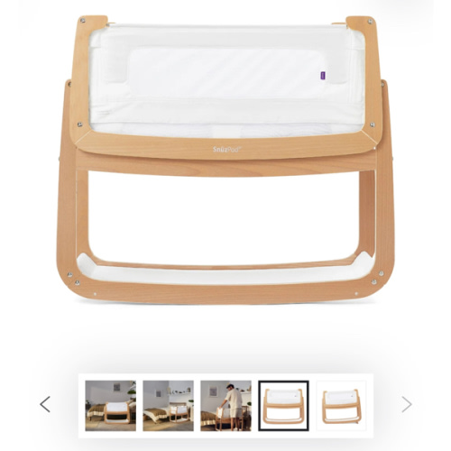 Natural SnüzPod⁴ Bedside Crib | Tailor-Made For You - Snüz US – Snuz US