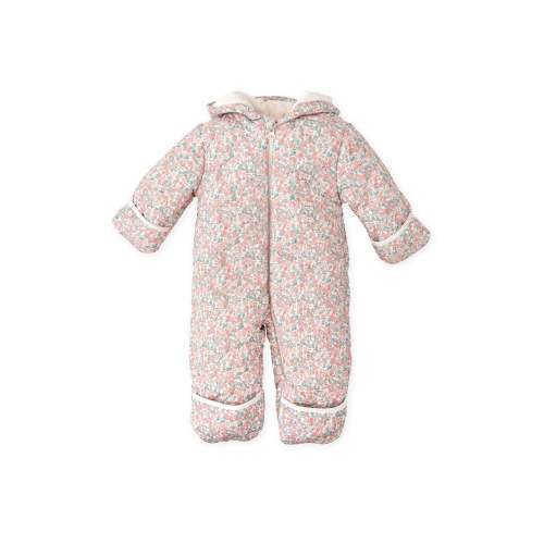 SNOWSUIT NEWBORN IN PINK FLORAL