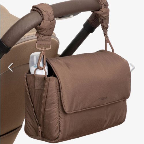 Hazelnut CALPAK Convertible Stroller Caddy Crossbody