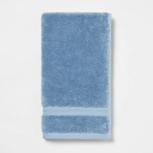 Total Fresh Antimicrobial hand Towel blue - Threshold™: 100% Cotton, Low Lint, Machine Washable
