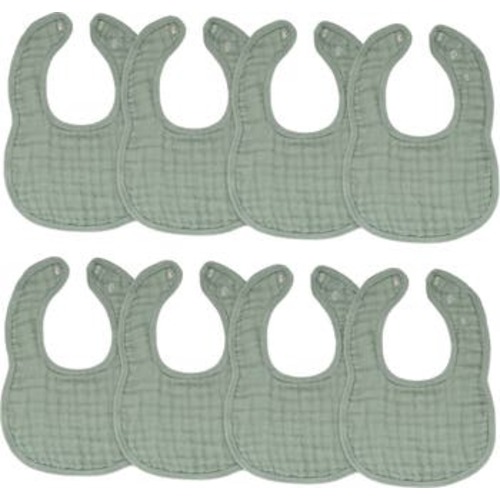 Muslin Bibs - Pack of 8