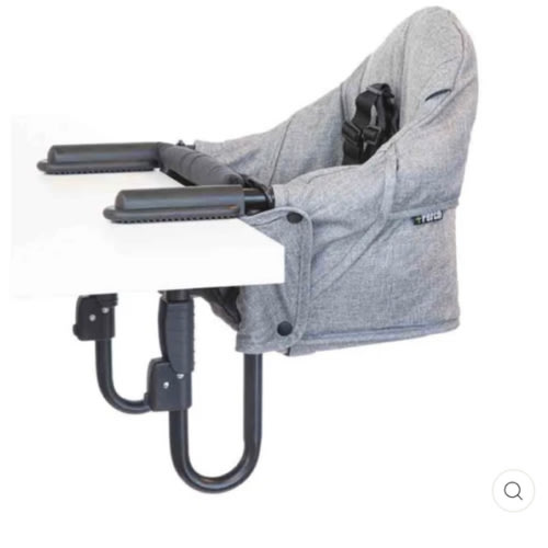 Salt and Pepper Perch Hook on Highchair