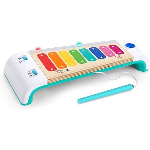 Baby Einstein Magic Touch Xylophone Wooden Musical Toy with Lights, Ages 12 months +