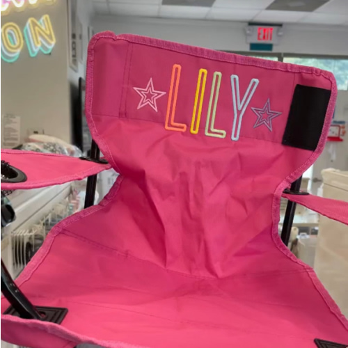 Stadium chair with Romy