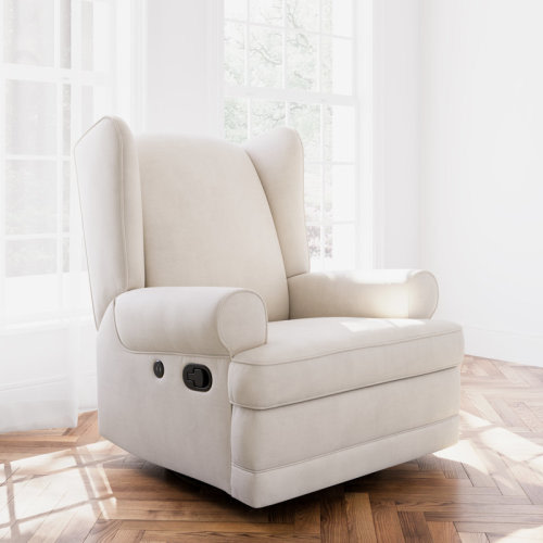 Storkcraft Serenity Swivel Reclining Glider with USB & Reviews | Wayfair