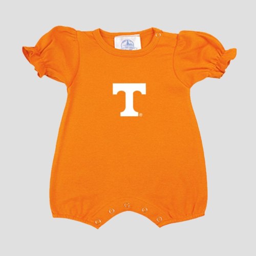 Infant Girl's Puff Sleeve Romper