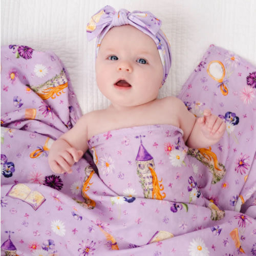 Rapunzel Swaddle Blanket