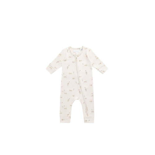 Organic Cotton Reese Zip Onepiece - Kitten and His Kites – Jamie Kay USA