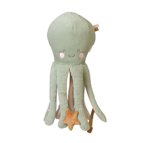 Saro Ocean Life Giant Plush Activity Toy - Nude Pink: Sensory Play & Developmental Toy