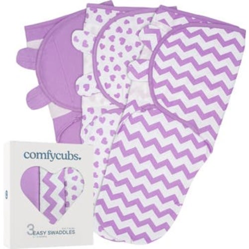 Easy Swaddle Blankets - Pack of 3