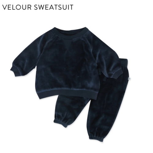 Velour Sweatsuit | Honest Baby Clothing