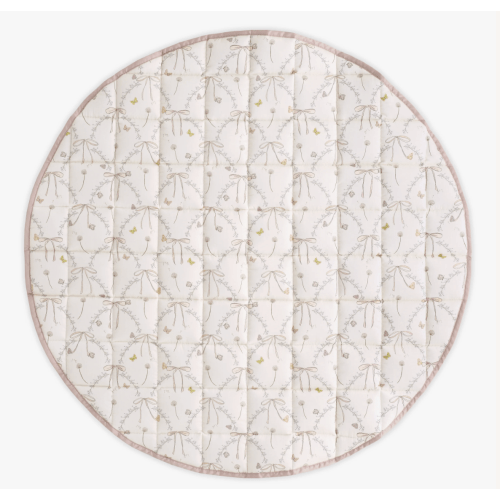 Bows & Butterfly Kisses Play Mat - Pink