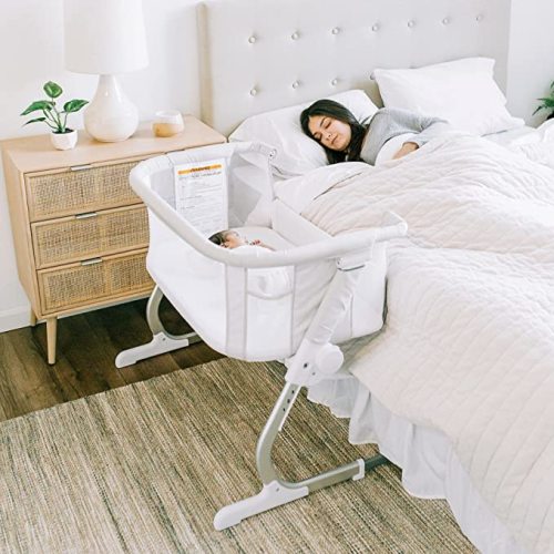 Baby Delight Beside Me Dreamer Bassinet & Bedside Sleeper | Driftwood Grey, Driftwood Grey - Dreamer, Driftwood Grey