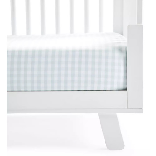 Gingham Crib Sheet | Serena and Lily