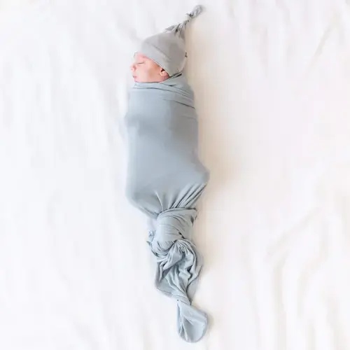 Swaddle Blanket in Fog