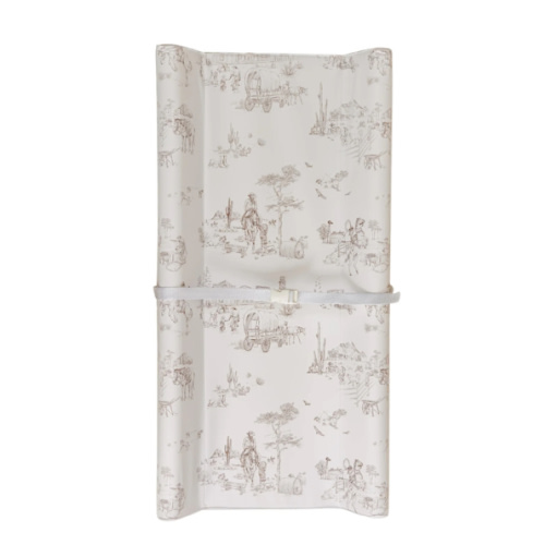 Western Toile Wipeable Contour Change Pad