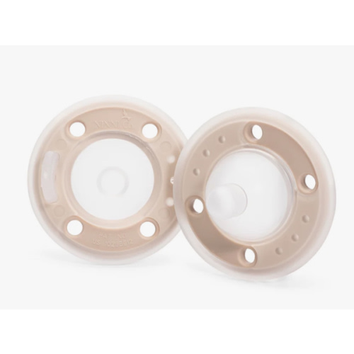 Ninni Pacifier- Oatmeal 2 Pack Pacifier Like Breast – Ninni Co