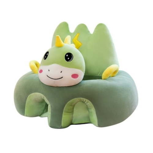 Baby Support Sofa Chair, Baby Chairs For Sitting Up,Infant Sitting Chair Sofa Plush Baby Learning To Sit Chair Infant Seats For Sitting Up For 6-16 Months Baby Blue Without Filled Cottons