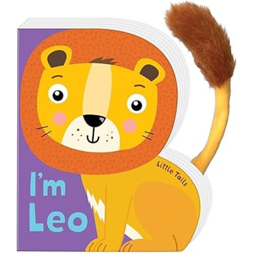 Little Tails: I'm Leo the Lion: Board Book with Plush Tail