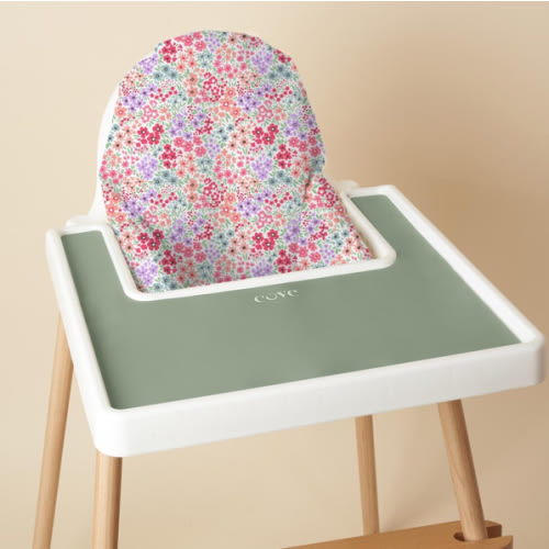 Full IKEA Highchair Set - Pink Blossom Bundle