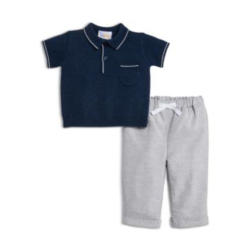Boys' Sweater Top & Woven Pants Set- Baby