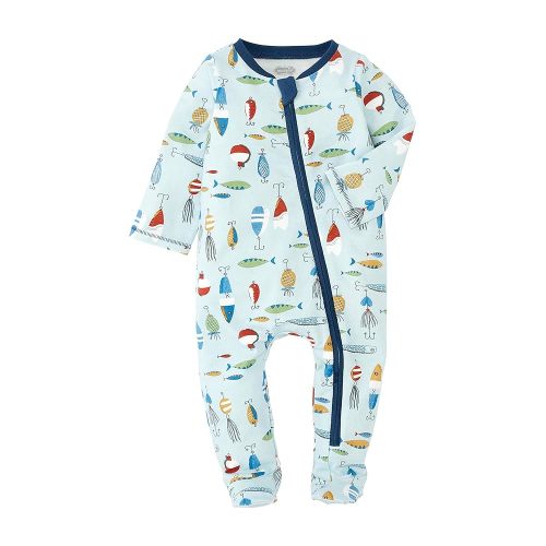 Mud Pie Baby Boys' Fishing Lure Sleeper
