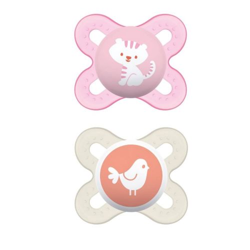 MAM Start Pacifier 0+m - 2pk, Color: Girl