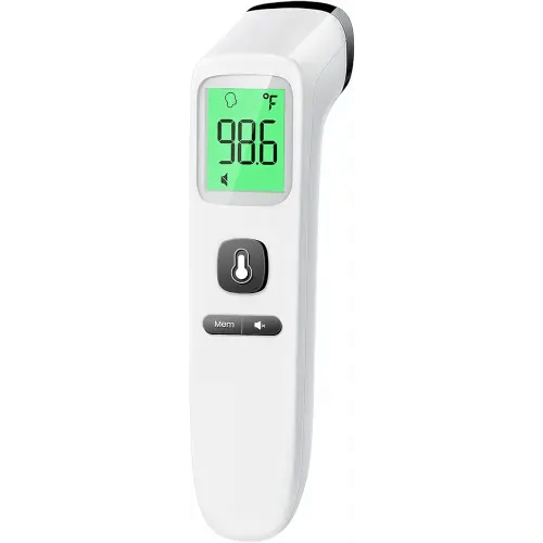 No-Touch Thermometer for Adults and Kids, Digital Accurate Baby Thermometer with Fever Alarm, 1 Second Fast Result, FSA HSA Eligible, Easy to use, 2 in 1 Mode