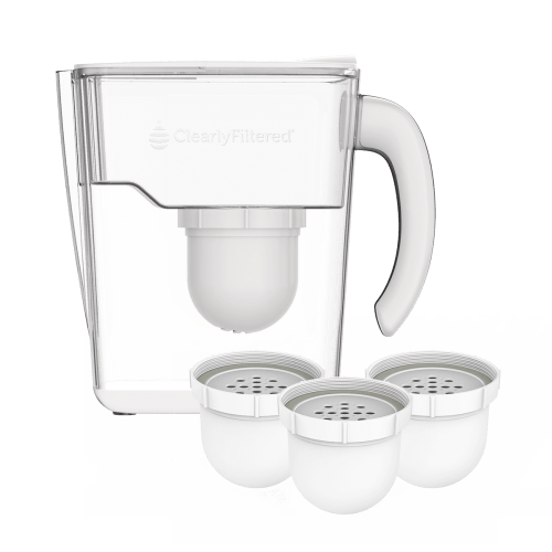 Filtered Water Pitcher + Filter 3-Pack