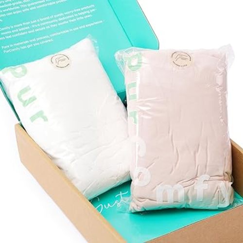 Supersoft Pack and Play Sheets Fitted, Premium Bamboo Viscose Mini Crib Sheets, Pack N Play Mattress Sheets, Graco Playard Baby Sheets Neutral for Boys Girls, 5'' Deep Pocket 2-Pack