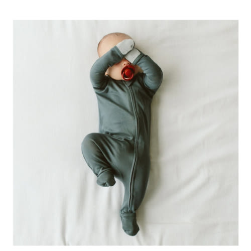 GROW WITH YOU FOOTIE + SNUG FIT | MIDNIGHT – goumikids