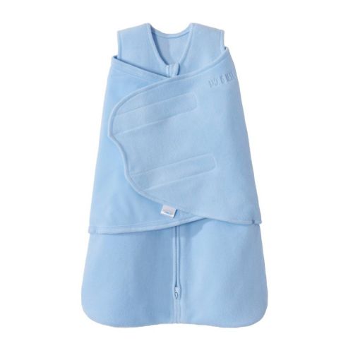 Halo Innovations Sleepsack Micro-fleece Swaddle Wrap - Baby Blue Newborn