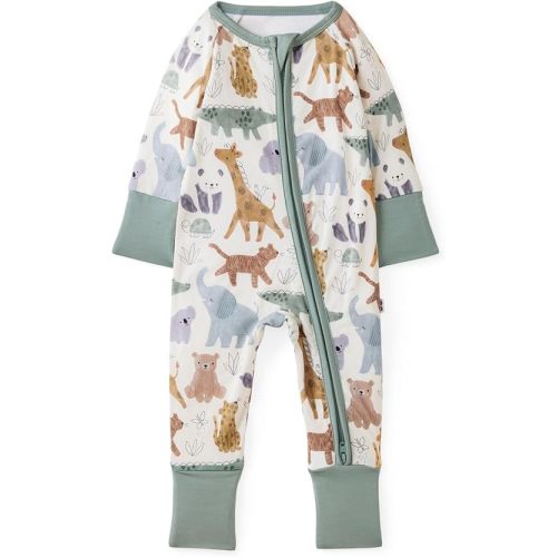 Little Sleepies Newborn Pajamas, Viscose from Bamboo Baby Pajamas, Boys & Girls Preemie & Newborn Sleepers, 2-Way Zipper PJs