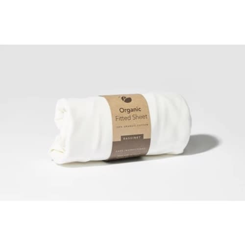 Organic Cotton Fitted Sheet for Lotus Bassinet – Guava Family