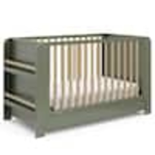 Graco Read with Me Olive with Driftwood 3-in-1 Convertible Crib with Drawer 04688-77A