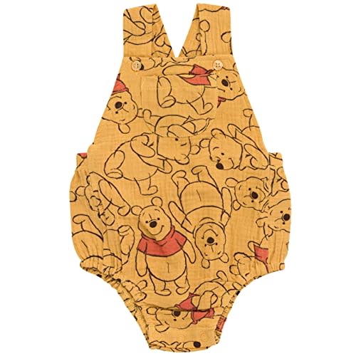 Disney Winnie The Pooh Mickey Mouse Outfit Set Shortall Dress Newborn to Little Kid
